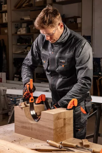 NEO TOOLS Autómata gyorsszorító, 135kg, 6"/150mm, 2 funkciós 45-500