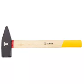 TOPEX Általános kalapács 2000g, fa nyél 02A420