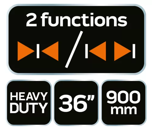 NEO TOOLS Autómata gyorsszorító, 135kg, 36"/900mm, 2 funkciós 45-505