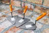 NEO TOOLS Kőműveskanál, háromszög, 180mm, fa markolat 50-101