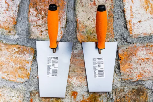 NEO TOOLS Kőműves kanál szögletes, berni, 160mm, kétkomponensű markolat 50-147