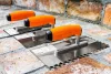NEO TOOLS Acél simító, rozsdamentes, 270x128mm, fa markolat 50-161