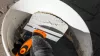 NEO TOOLS Glett kiszedő spakli, vödörspakli, ívelt 160mm 50-361