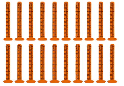 NEO TOOLS Szintezőtalp, aljzatkiegyenlítéshez, öntapadós, műanyag, 100mm, 20db/cs 50-430