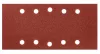 GRAPHITE Csiszolópapír tépőzáras 115 x 230mm, K100, lyukas, 5db 54H004