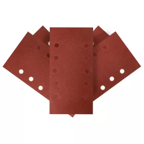   GRAPHITE Csiszolópapír tépőzáras 115 x 230mm, K120, lyukas, 5db 54H005