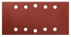 GRAPHITE Csiszolópapír tépőzáras 115 x 230mm, K120, lyukas, 5db 54H005