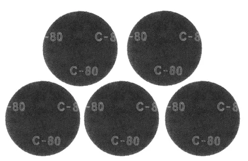 GRAPHITE Gipszcsiszoló rács tépőzárral 180mm, K80, 5db csiszolóhoz 59G263 54H026
