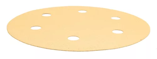 GRAPHITE Tépőzáras csiszolópapír 225mm, K180, 5db, 6 lyukakkal az 59G264, 59G265 csiszológéphez. 54H031