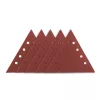 GRAPHITE Tépőzáras csiszolópapír K180, háromszög alakú 12 lyukakkal, 5db csiszológéphez 59G264 54H034