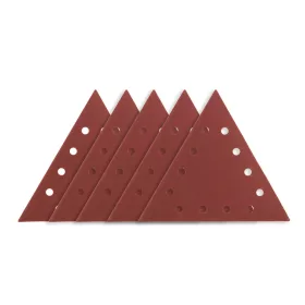   GRAPHITE Tépőzáras csiszolópapír K180, háromszög alakú 12 lyukakkal, 5db csiszológéphez 59G264 54H034