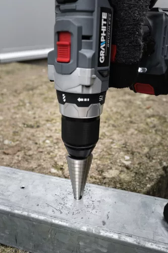 GRAPHITE Lépcsős fúró, HSS, 4-32mm 54T304