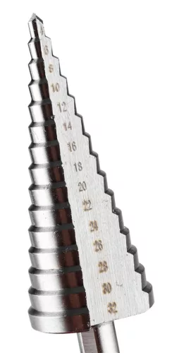 GRAPHITE Lépcsős fúró, HSS, 4-32mm 54T304