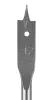 GRAPHITE Lapos marófúró, 1/4" hatszög szár, 12x152mm 54T501