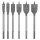 GRAPHITE Lapos marófúró készlet, 1/4" hatszög szár, 10,13,16,19,22,25mm 54T515