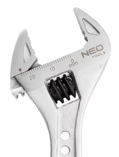 NEO TOOLS Állítható villáskulcs, csavarkulcs 150mm, 0-24mm 25 év garanciával 03-010