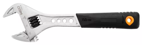 NEO TOOLS Állítható villáskulcs, csavarkulcs 150mm, 0-24mm 25 év garanciával 03-010
