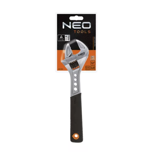 NEO TOOLS Állítható villáskulcs, csavarkulcs 150mm, 0-24mm 25 év garanciával 03-010