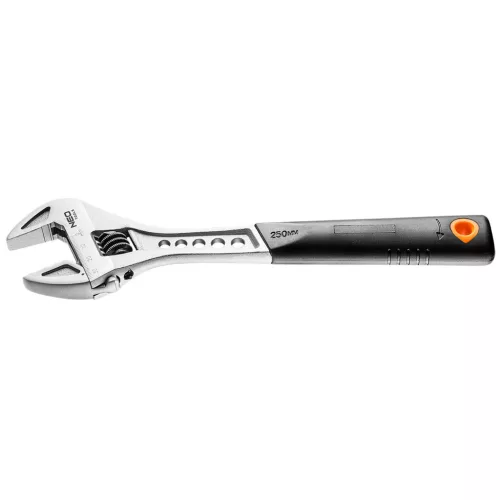 NEO TOOLS Állítható villáskulcs, csavarkulcs 250mm, 0-33mm 25 év garanciával 03-012
