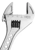 NEO TOOLS Állítható villáskulcs, csavarkulcs 250mm, 0-33mm 25 év garanciával 03-012