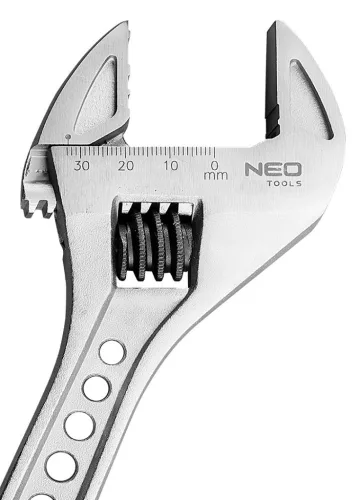 NEO TOOLS Állítható villáskulcs, csavarkulcs 250mm, 0-33mm 25 év garanciával 03-012