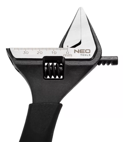 NEO TOOLS Állítható villáskulcs, csavarkulcs 200mm, 8", 39mm 25 év garanciával 03-014