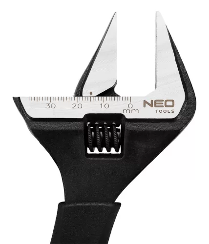 NEO TOOLS Állítható villáskulcs, csavarkulcs 200mm, 8", 39mm 25 év garanciával 03-014