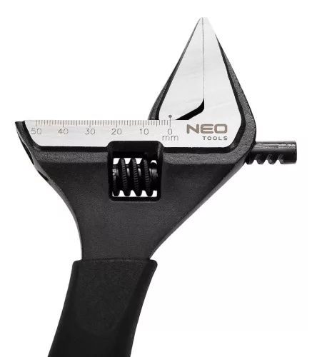 NEO TOOLS Állítható villáskulcs, csavarkulcs 250mm, 0-50mm 25 év garanciával 03-016
