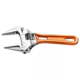   NEO TOOLS Állítható villáskulcs, csavarkulcs rövid, 139mm, 0-32mm 25 év garanciával 03-020
