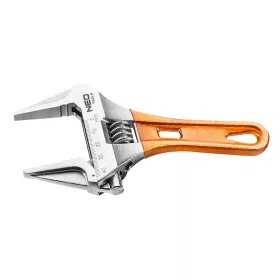   NEO TOOLS Állítható villáskulcs, csavarkulcs rövid, 156mm, 0-43mm 25 év garanciával 03-021
