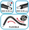 GRAPHITE Flexibilis bittartó fúró és csavarozó géphez 290mm 55H227