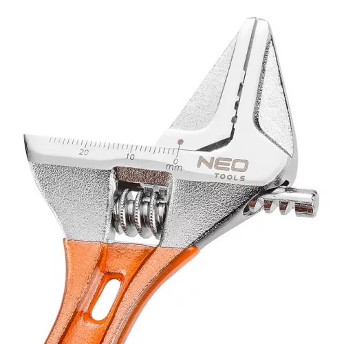 NEO TOOLS Állítható villáskulcs, csavarkulcs 155mm, 0-28mm 25 év garanciával 03-023
