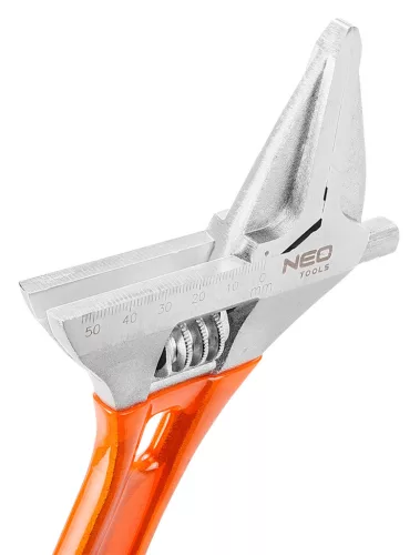 NEO TOOLS Állítható villáskulcs, csavarkulcs 306mm, 0-53mm 25 év garanciával 03-026