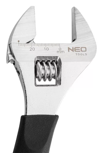 NEO TOOLS Állítható villáskulcs, csavarkulcs 200mm, 0-28mm 25 év garanciával 03-028