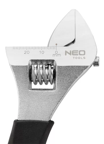 NEO TOOLS Állítható villáskulcs, csavarkulcs 200mm, 0-28mm 25 év garanciával 03-028