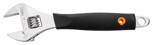 NEO TOOLS Állítható villáskulcs, csavarkulcs 250mm, 0-32mm 25 év garanciával 03-029
