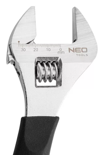 NEO TOOLS Állítható villáskulcs, csavarkulcs 250mm, 0-32mm 25 év garanciával 03-029