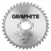 GRAPHITE Körfűrészlap keményfém fogakkal, 180x30mm, 40 fog 55H604