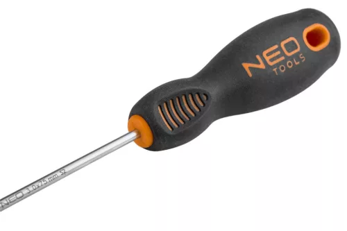 NEO TOOLS Csavarhúzó lapos 3.0X75mm 25 év garanciával 04-011