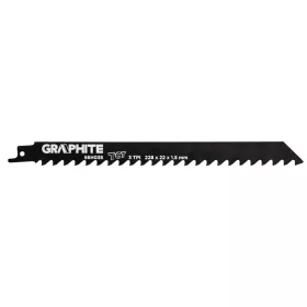 GRAPHITE Orrfűrészlap, HM, 228x22x1.5mm, 3TPI 56H038
