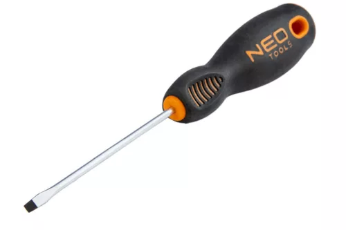 NEO TOOLS Csavarhúzó lapos 4.0X100mm 25 év garanciával 04-012