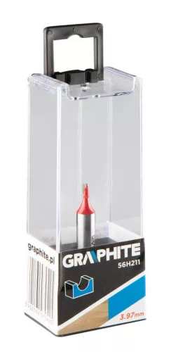 GRAPHITE Felsőmaró kés, U-horonymaró 3.97 x 6mm, 8mm 56H211
