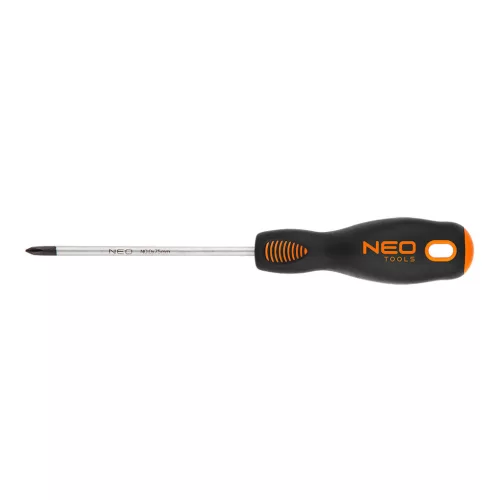 NEO TOOLS Csavarhúzó PH0X75mm 25 év garanciával 04-021
