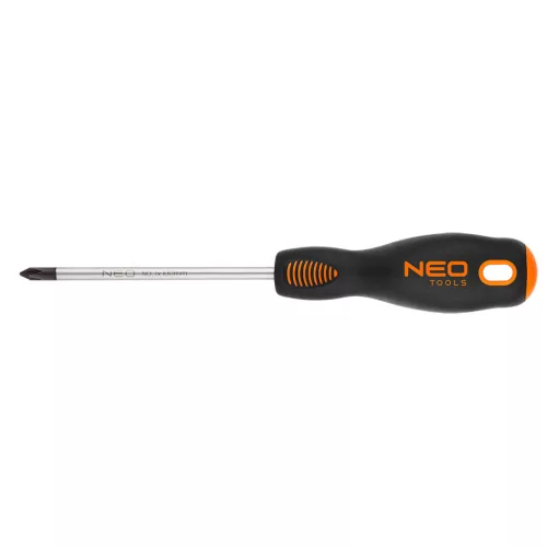 NEO TOOLS Csavarhúzó PH1X100mm 25 év garanciával 04-022