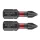 GRAPHITE Torziós ütvecsavarozó bit PH1x25mm, 2db 56H500