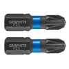GRAPHITE Torziós ütvecsavarozó bit PZ3x25mm, 2db 56H505