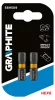 GRAPHITE Torziós ütvecsavarozó bit, hatlapú, 6x25mm, 2db 56H509