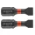 GRAPHITE Torziós ütvecsavarozó bit SL6.5x25mm, 2db 56H511