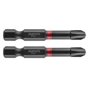 GRAPHITE Torziós ütvecsavarozó bit PH3x50mm, 2db 56H520