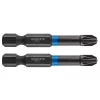 GRAPHITE Torziós ütvecsavarozó bit PZ3x50mm, 2db 56H523